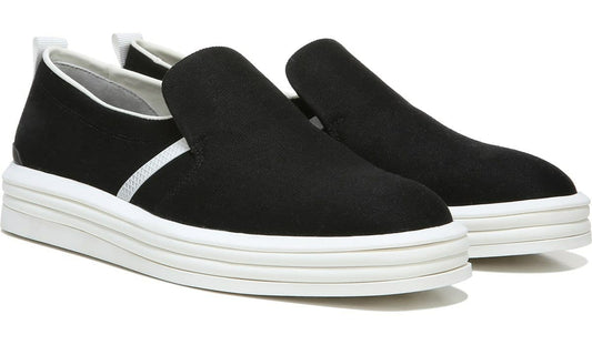 Franco Sarto Franco Maldives Slip On Sneaker Black Canvas