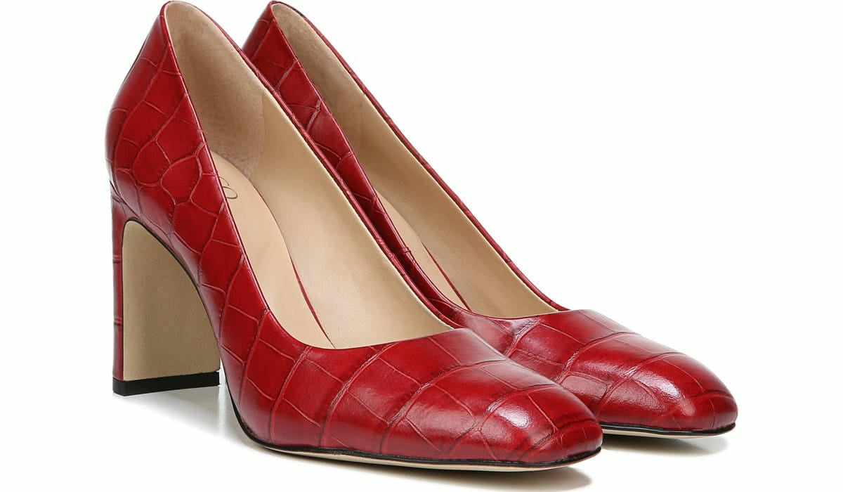 Franco Sarto Franco Gianna Pump Dark Red Leather