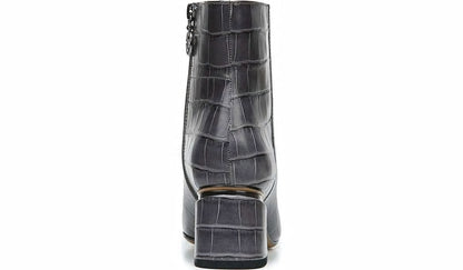 Franco Sarto Franco Marquee Bootie Grey Croco Print Leather
