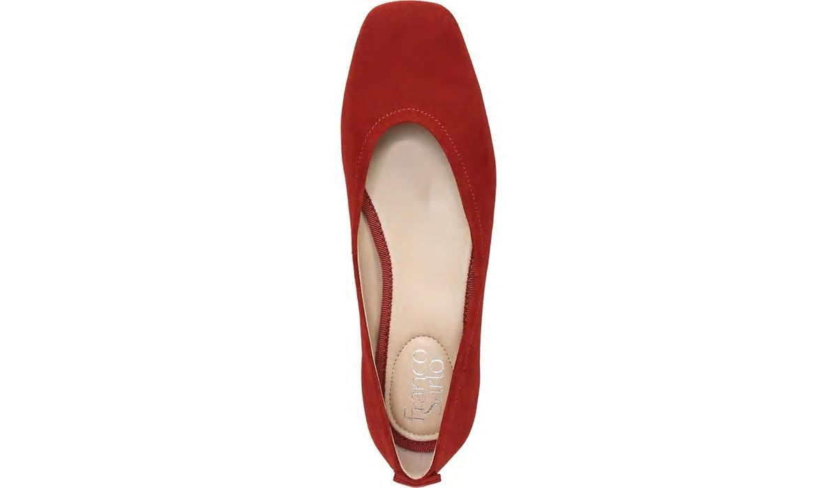 Franco Sarto Franco Ailee Flat Campari Suede