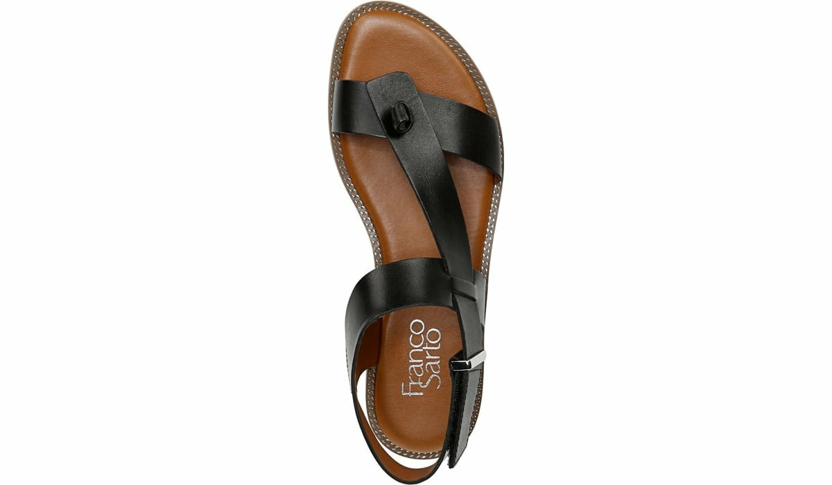 Franco Sarto Franco Glenni Sandal Black Leather