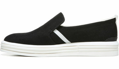 Franco Sarto Franco Maldives Slip On Sneaker Black Canvas