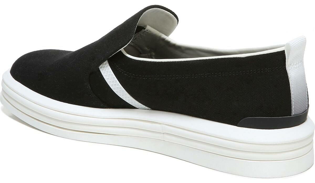 Franco Sarto Franco Maldives Slip On Sneaker Black Canvas