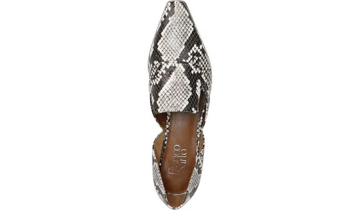 Franco Sarto Franco Artisan Loafer Alabaster Snake Faux Leather