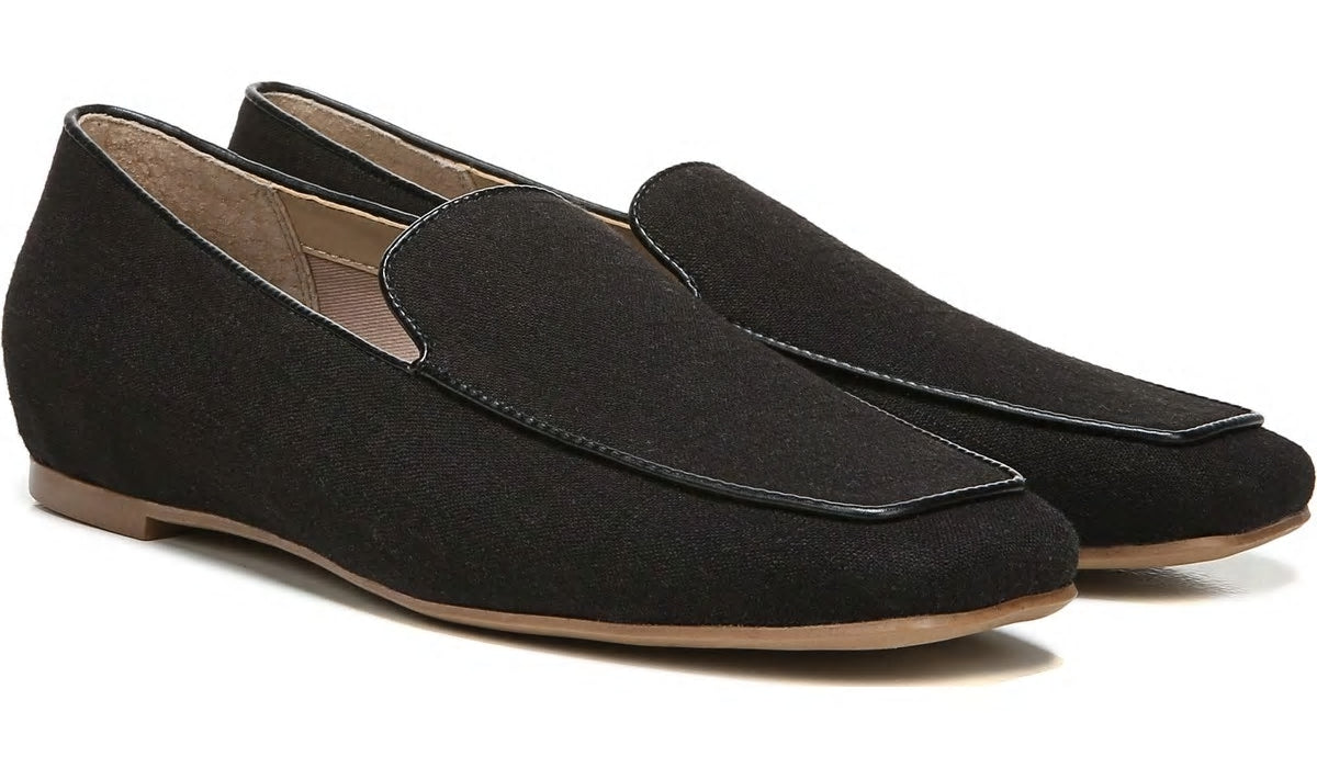 Franco Sarto Franco Averly 2 Loafer Black Linen