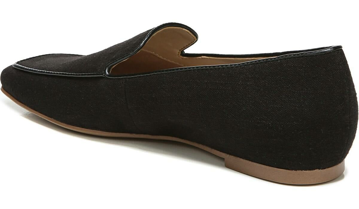 Franco Sarto Franco Averly 2 Loafer Black Linen