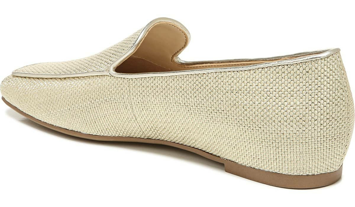 Franco Sarto Franco Averly 2 Loafer Pale Gold Raffia