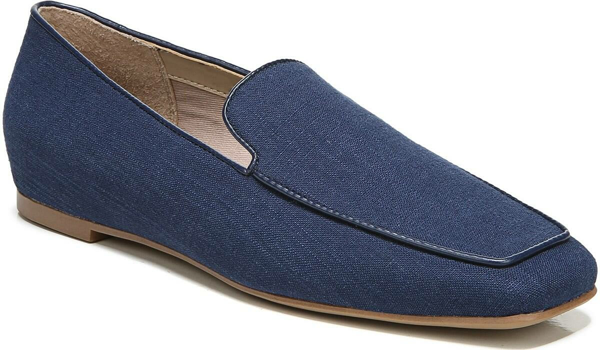 Franco Sarto Franco Averly 2 Loafer Navy Linen