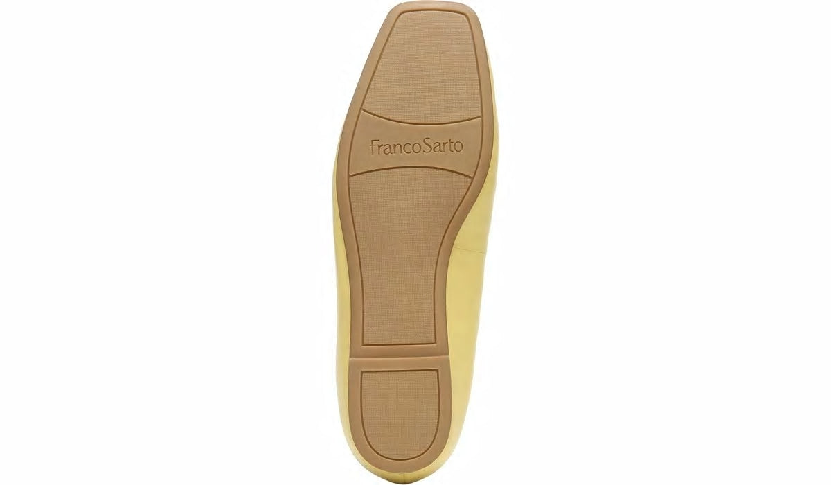 Franco Sarto Franco Averly 2 Loafer Light Yellow Raffia