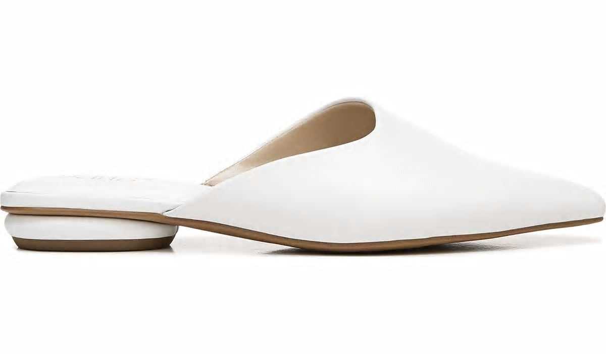 Franco Sarto Franco Bridget 2 Mule White Leather