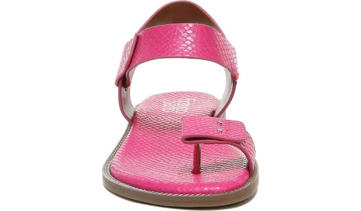 Franco Sarto Franco Geranio Sandal Fushcia Snake Faux Leather