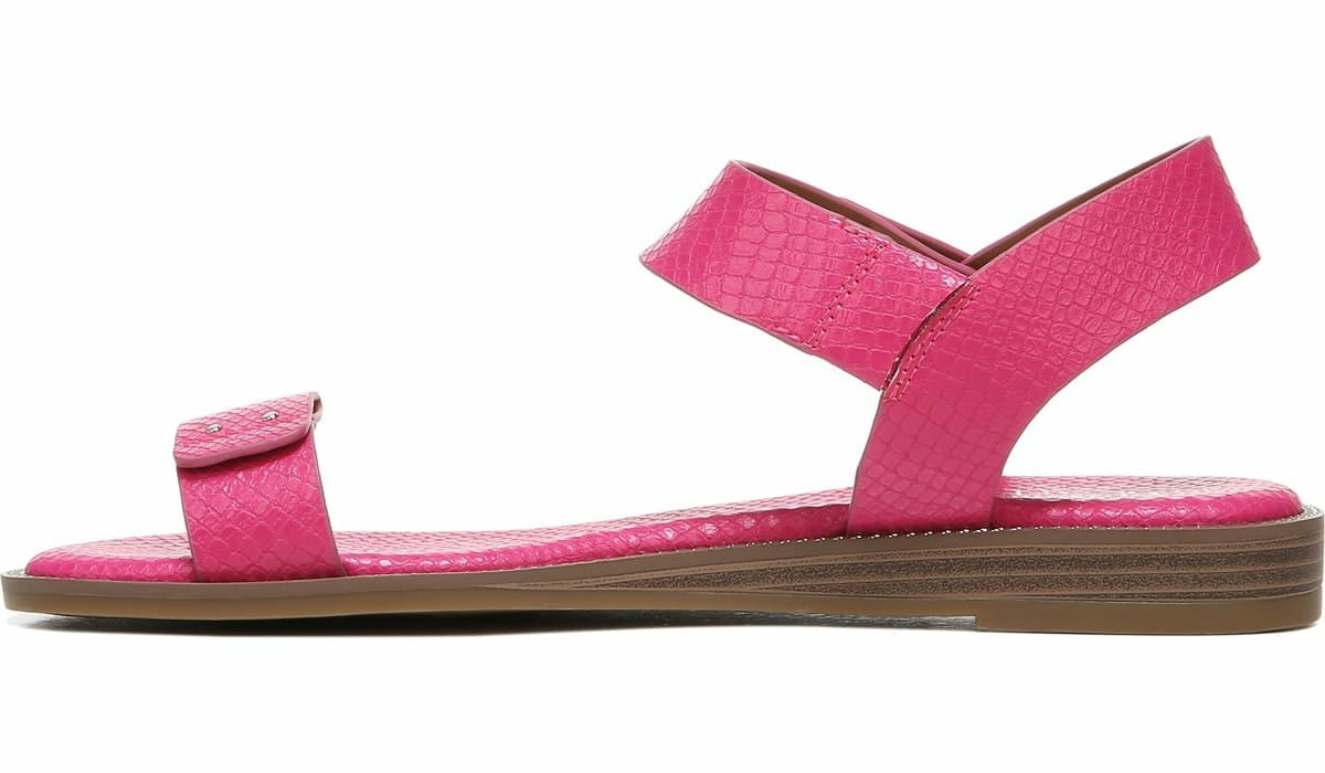 Franco Sarto Franco Geranio Sandal Fushcia Snake Faux Leather