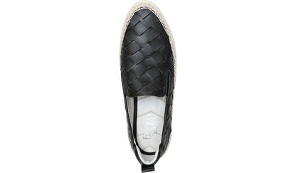 Franco Sarto Franco Homer 3 Platform Slip On Sneaker Black Faux Leather