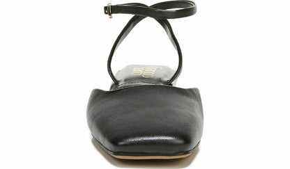 Franco Sarto Franco Jolee Flat Black Leather