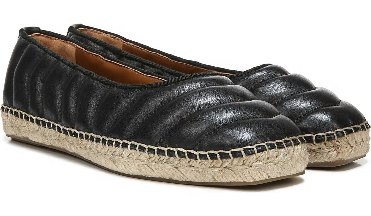 Franco Sarto Franco Kiya Slip On Black Leather