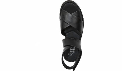 Franco Sarto Franco Brock Platform Sandal Black Leather