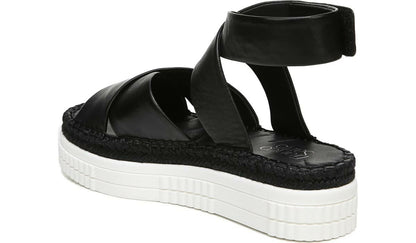 Franco Sarto Franco Brock Platform Sandal Black Leather