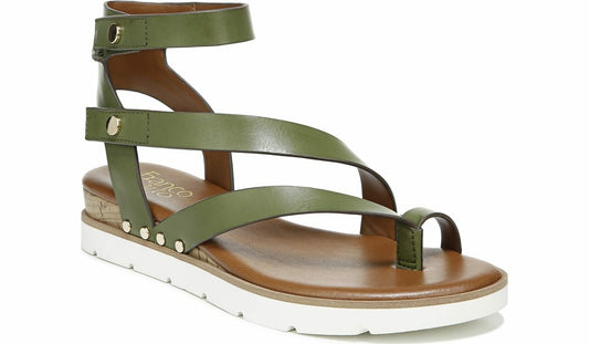 Franco Sarto Franco Daven Gladiator Sandal Olive Faux Leather