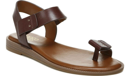 Franco Sarto Franco Geranio Sandal Dark Brown Leather