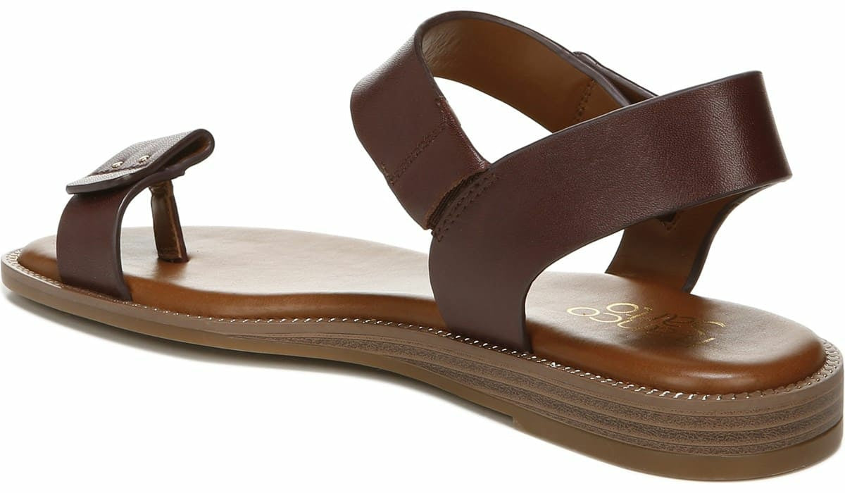 Franco Sarto Franco Geranio Sandal Dark Brown Leather