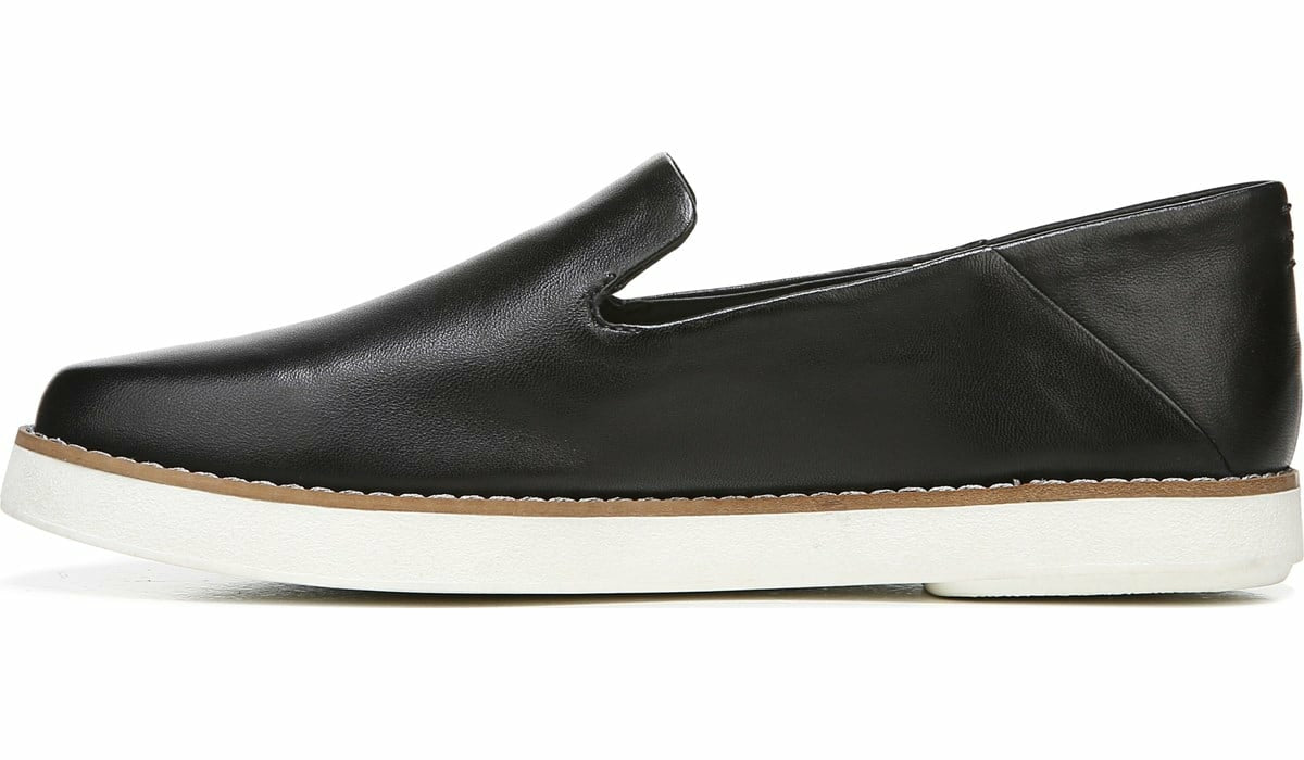 Franco Sarto Franco Iconic Slip On Black Leather