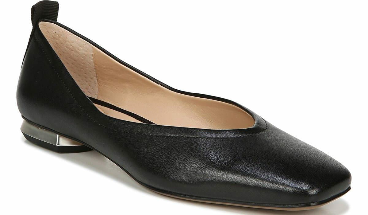 Franco Sarto Franco Ailee Flat Black Leather