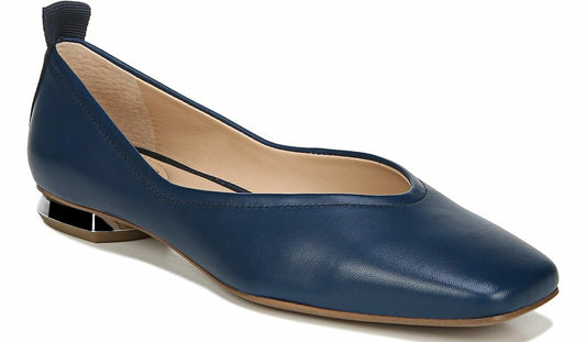 Franco Sarto Franco Ailee Flat Lapis Blue Leather