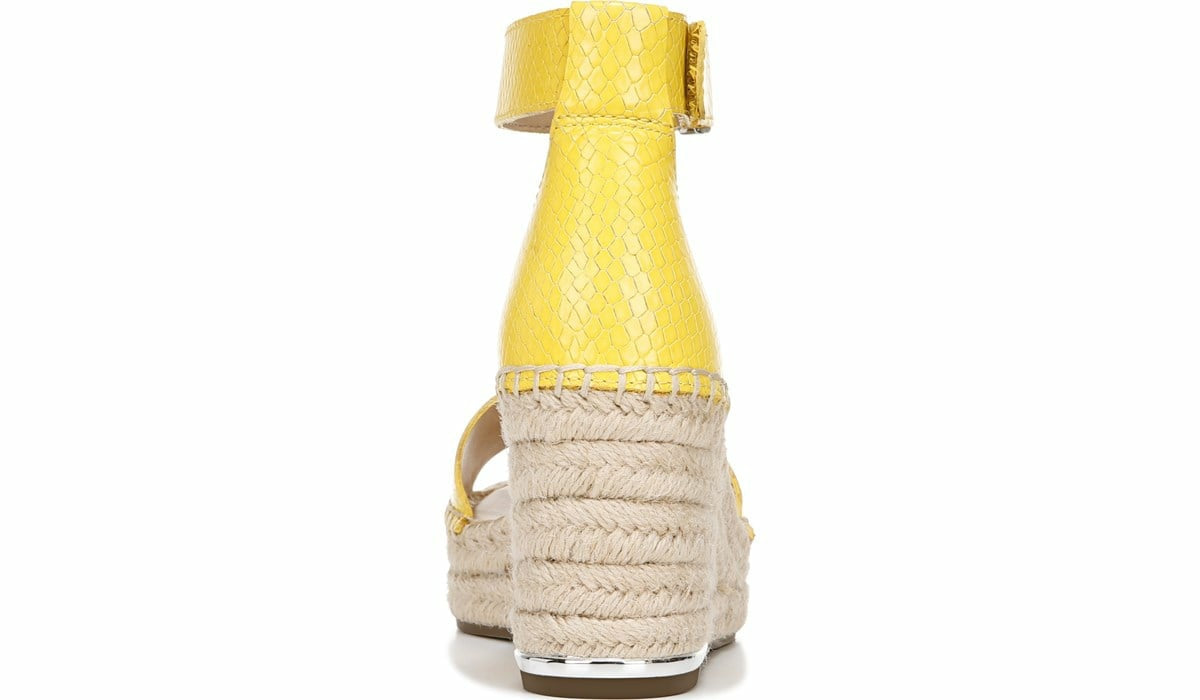 Franco Sarto Franco Clemens 4 Espadrille Wedge Sandal Yellow