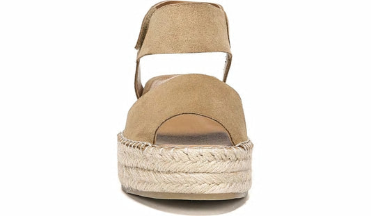 Franco Sarto Sarto Oak Espadrille Sandal Toasted Barley Suede