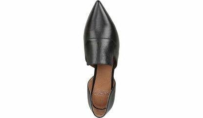 Franco Sarto Sarto Toby D'Orsay Flat Black Leather