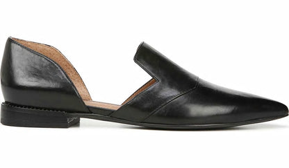 Franco Sarto Sarto Toby D'Orsay Flat Black Leather