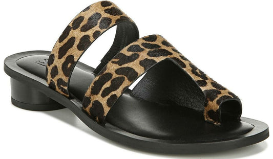 Franco Sarto Sarto Trixie Sandal Leopard Print Calf Hair