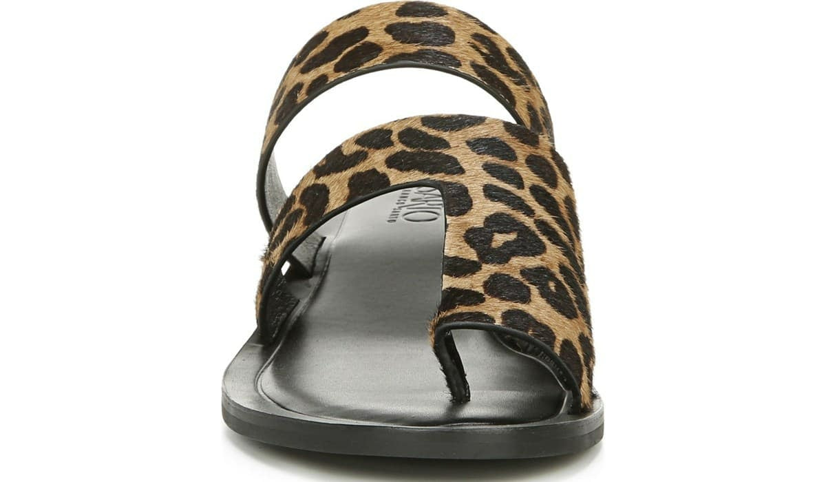 Franco Sarto Sarto Trixie Sandal Leopard Print Calf Hair