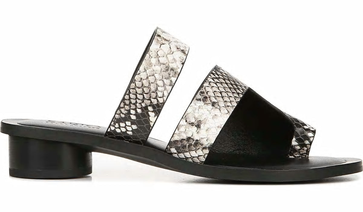Franco Sarto Sarto Trixie Sandal Natural Snake Print Leather