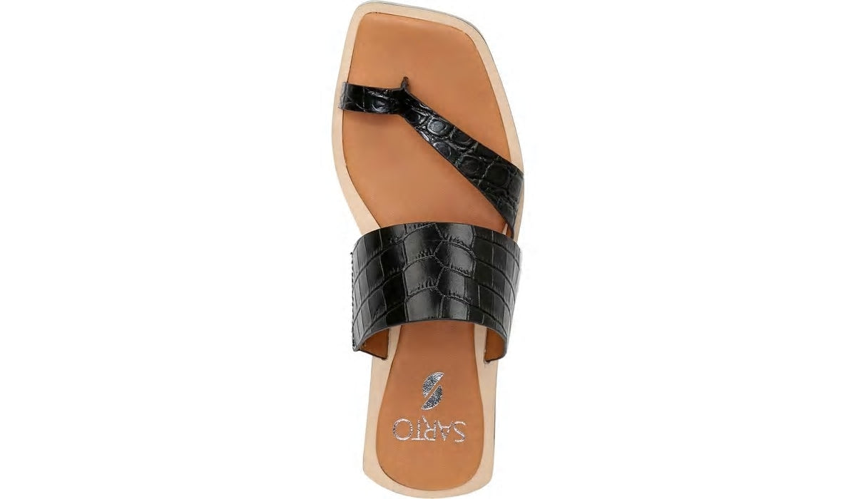 Franco Sarto Sarto Ediana Sandal Black Leather