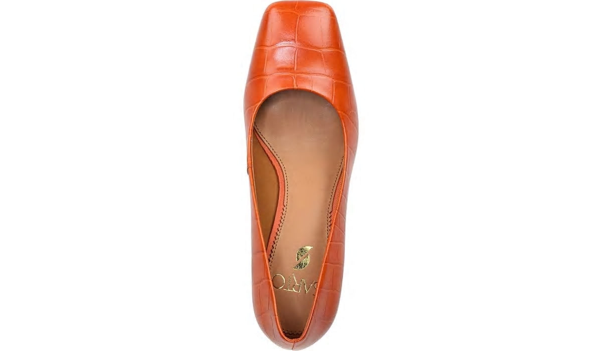 Franco Sarto Sarto Graciana Pump Orange Leather