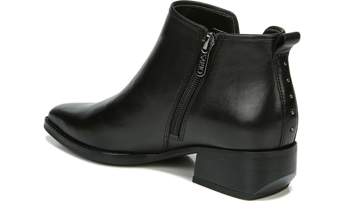 Franco Sarto Sarto Asti Ankle Boot Black Leather