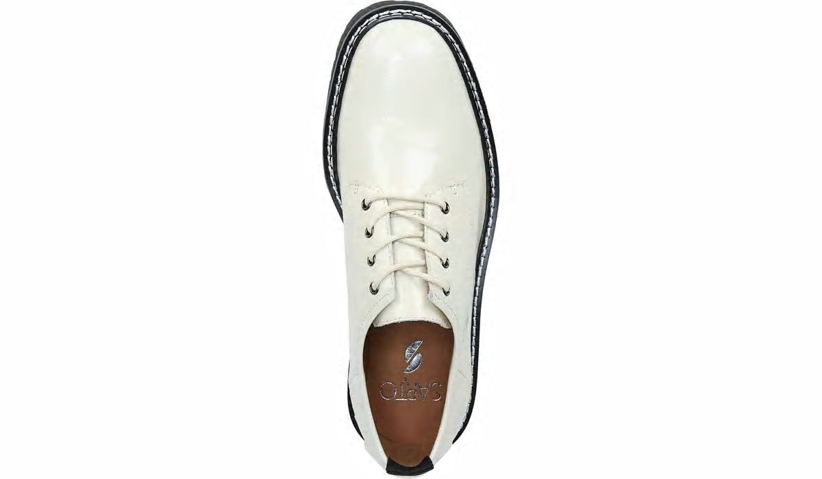 Franco Sarto Sarto Florita Platform Oxford Bianco Leather