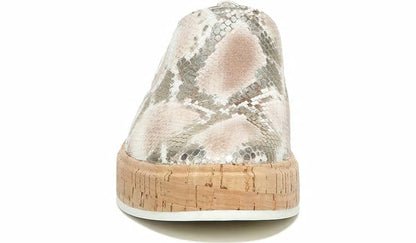Franco Sarto Sarto Daine Slip On Sneaker Dusty Rose Snake Leather