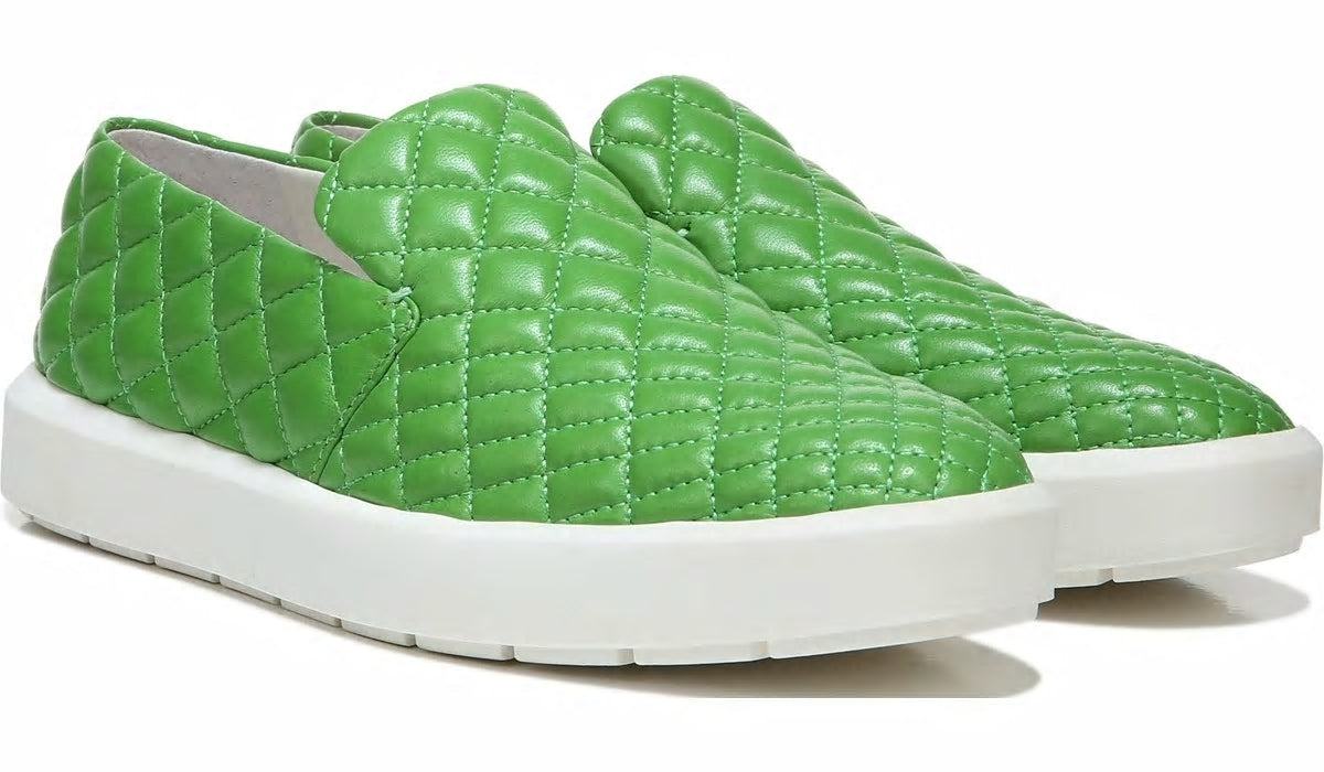 Franco Sarto Sarto Prato 3 Slip On Platform Sneaker Acid Green Leather