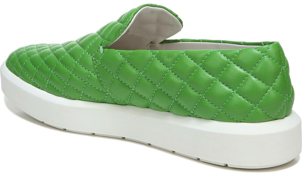 Franco Sarto Sarto Prato 3 Slip On Platform Sneaker Acid Green Leather