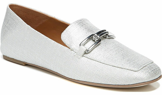 Franco Sarto Sarto Tamra Loafer Silver Fabric