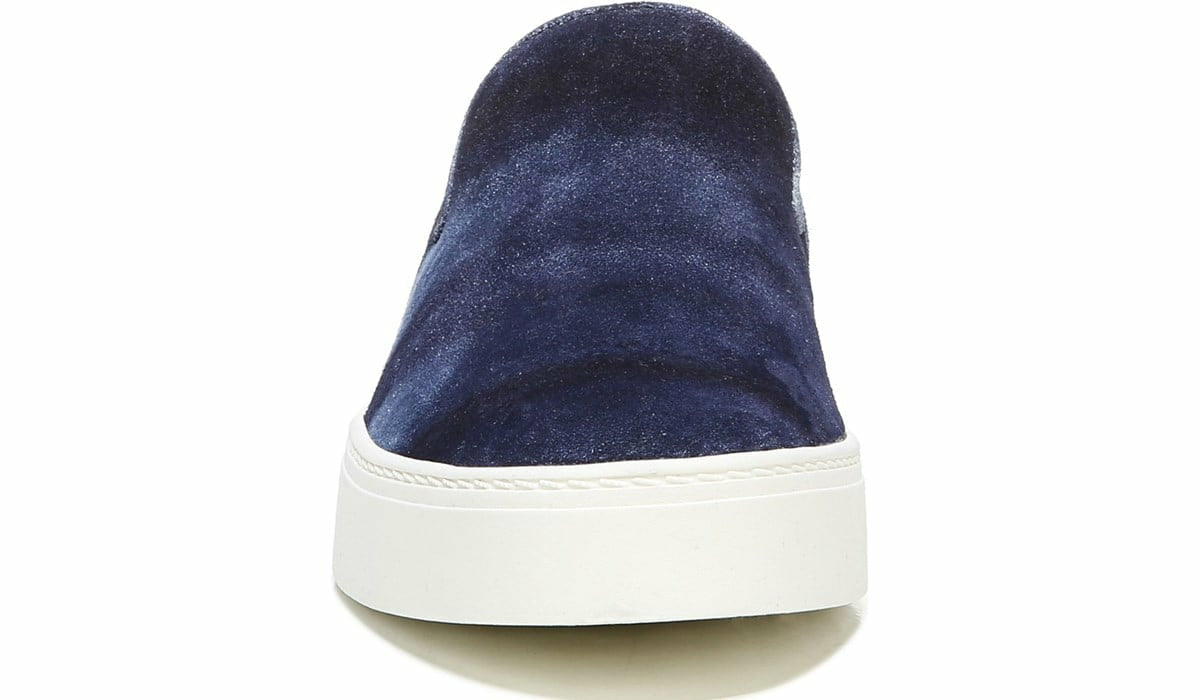 Franco Sarto Sarto Debra 3 Platform Slip On Sneaker Indigo Suede