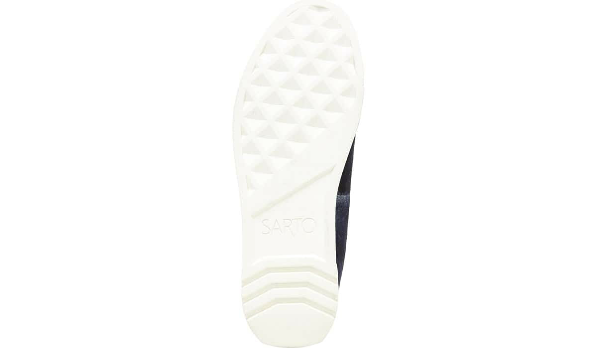 Franco Sarto Sarto Debra 3 Platform Slip On Sneaker Indigo Suede