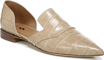 Franco Sarto Sarto Toby D'Orsay Flat Sand Leather