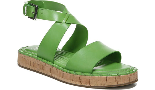 Franco Sarto Sarto Zarlo Platform Sandal Acid Green Leather