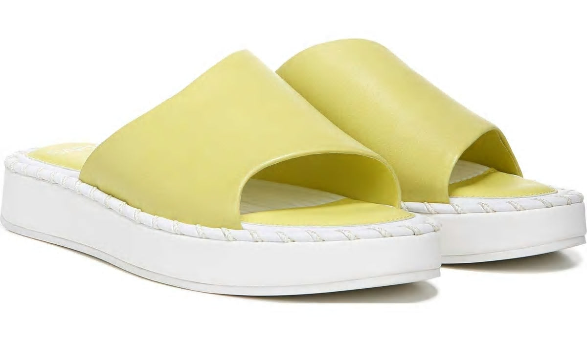 Franco Sarto Sarto Zoe Slide Sandal Limeade Leather